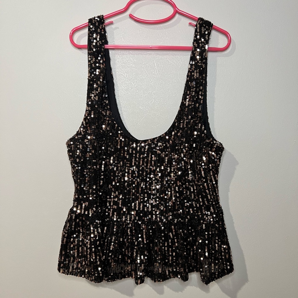 Altar’d State Shimmery Sequin Top